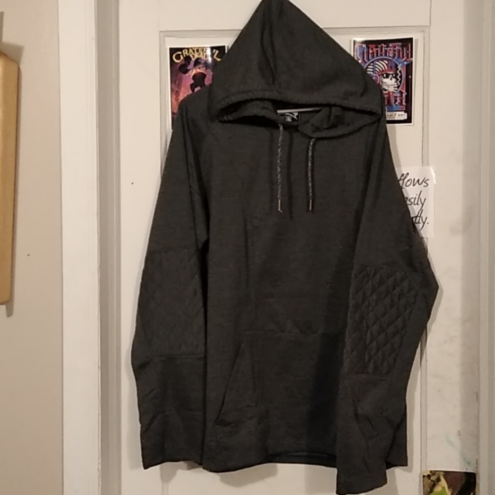 Blue Gear Brand size XL grey hooded sweatshirt